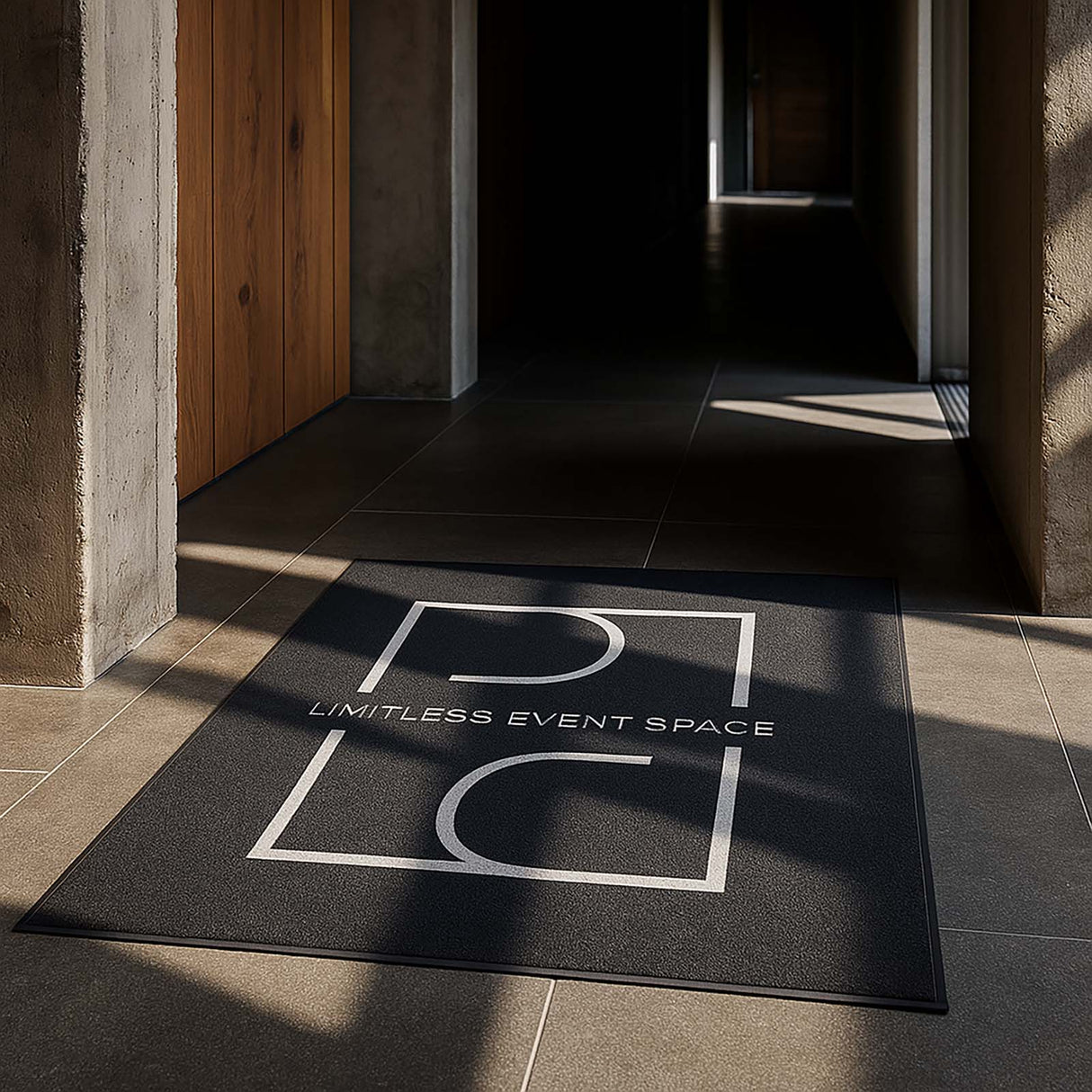 Schmutzfangmatte personalisierbar – Logomatte selbst gestalten