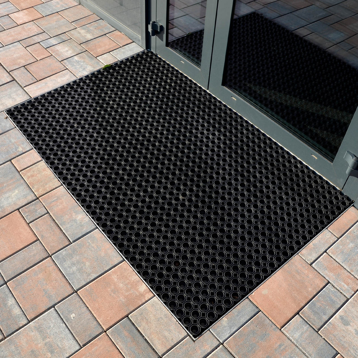 Ringgummi-Matte POLY DOOR 22 mm - Anwendung