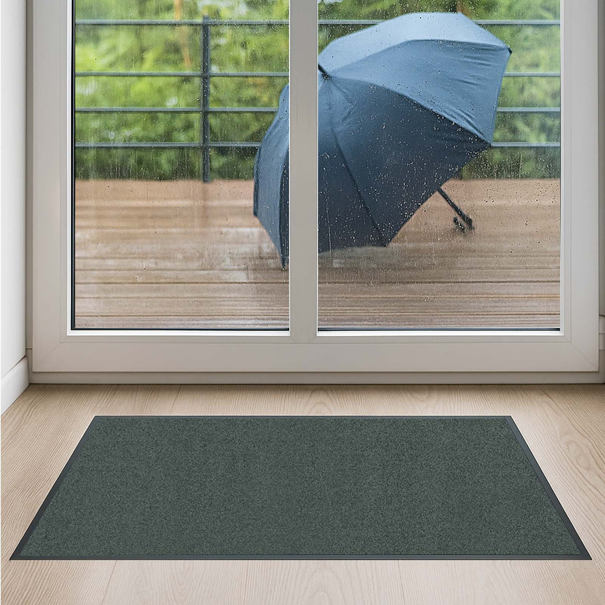 Premium Schmutzfangmatte PUBLIC - mit Brandschutzklasse - Maßanfertigung in 100 Farben Länge: 104cm x Breite: 128cm [ID:1786204329637]