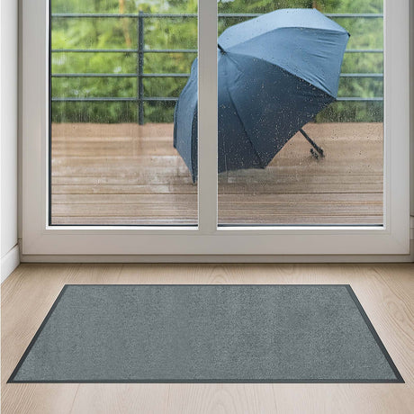 Premium Schmutzfangmatte PUBLIC nach Maß mit Brandschutz | 010 Grau