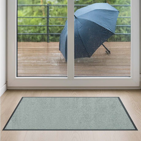 Premium Schmutzfangmatte PUBLIC nach Maß mit Brandschutz | 011 Steingrau