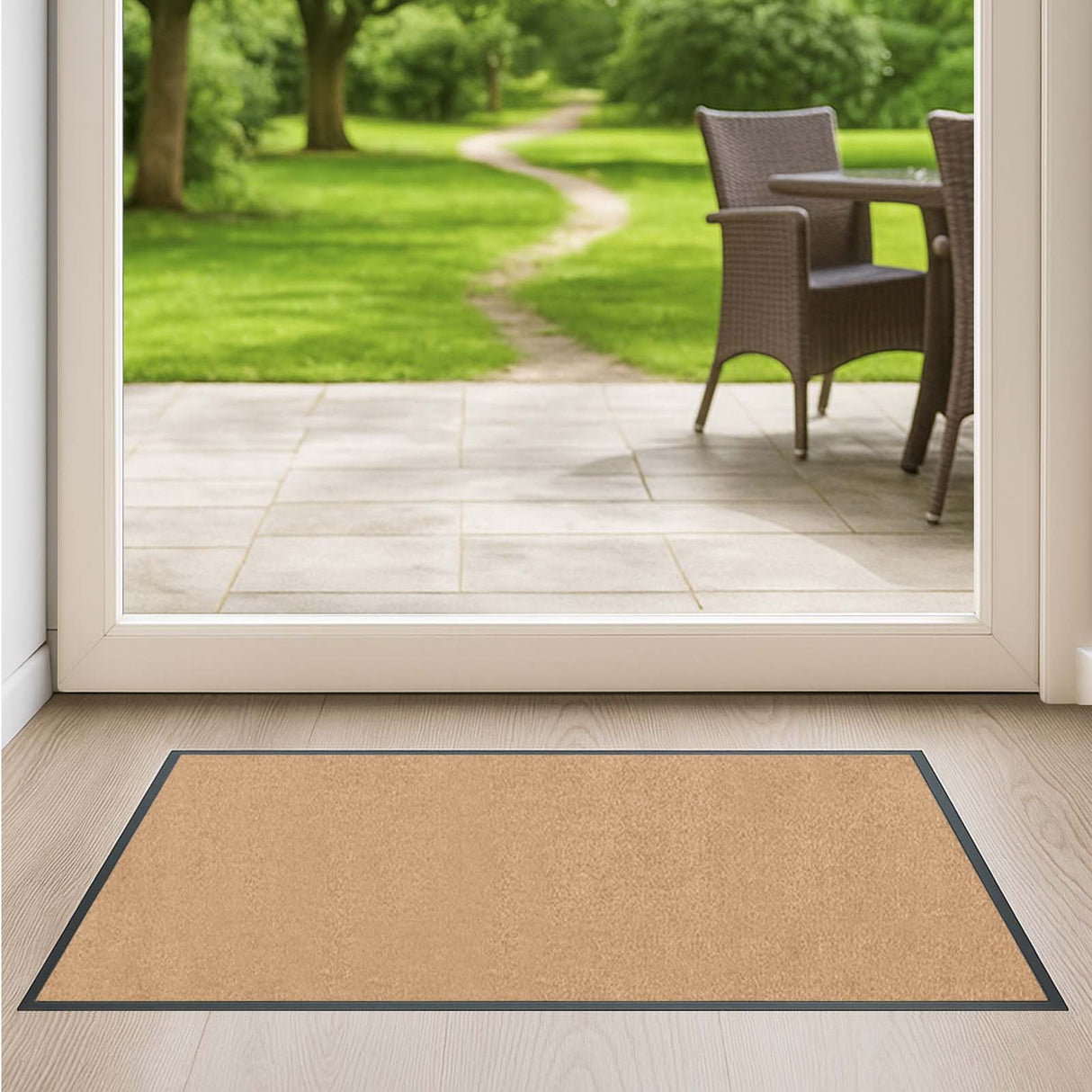 Schmutzfangmatte Premium - hochwertig & farbbrillant - Maßanfertigung in 100 Farben