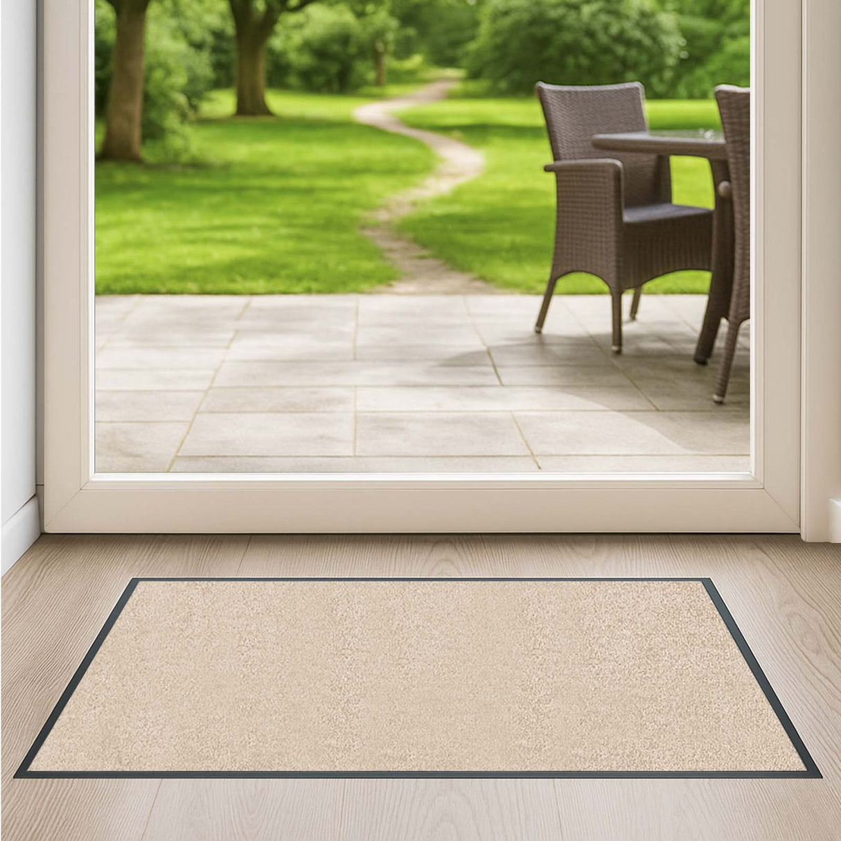 Schmutzfangmatte Premium - hochwertig & farbbrillant - Maßanfertigung in 100 Farben 234cm x 115cm [ID:1772624727391]