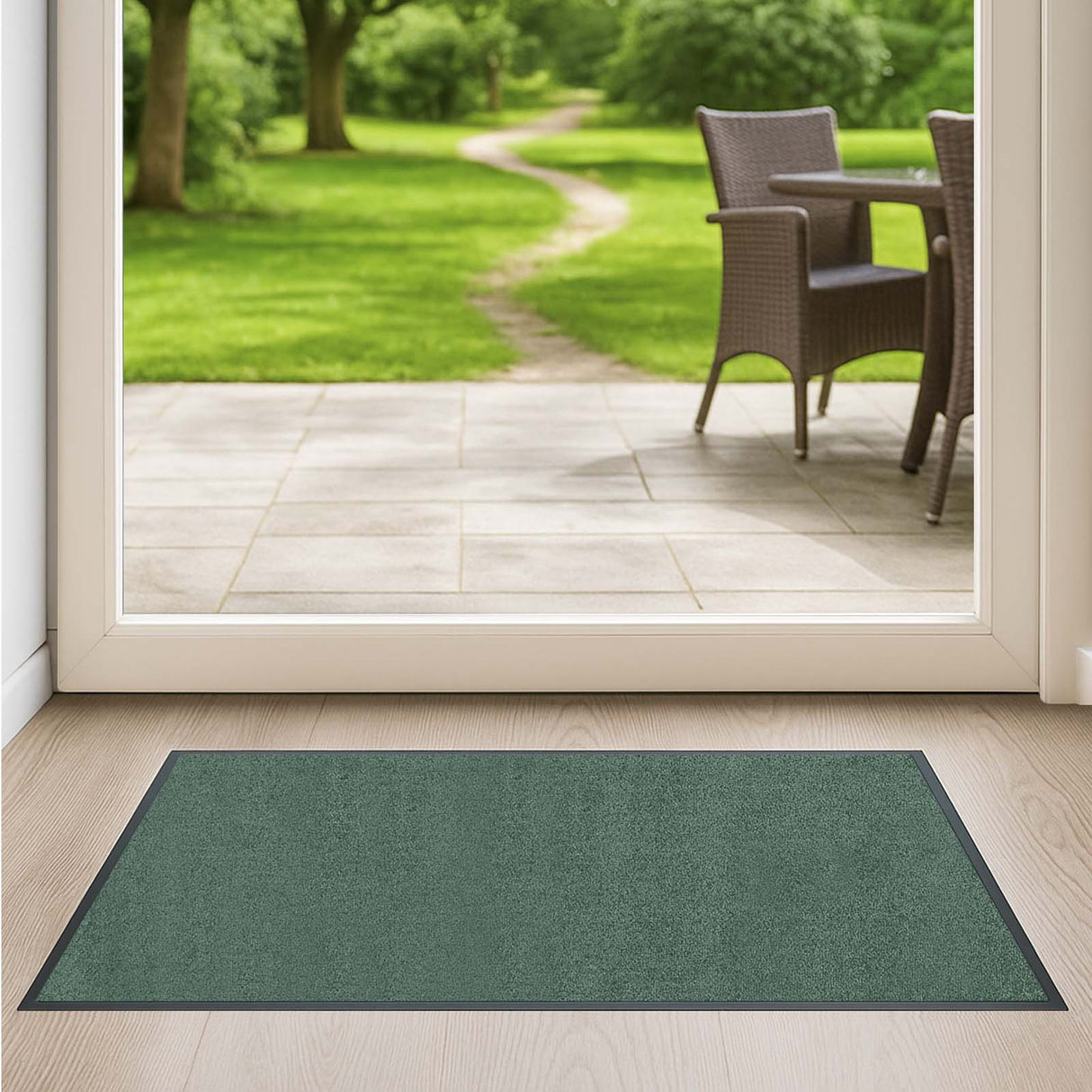 Schmutzfangmatte Premium - hochwertig & farbbrillant - Maßanfertigung in 100 Farben Länge: 40cm x Breite: 30cm [ID:1785534479307]