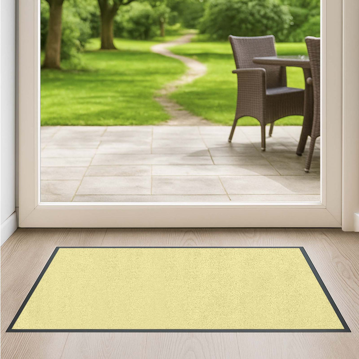 Schmutzfangmatte Premium nach Maß | 023 Strohgelb