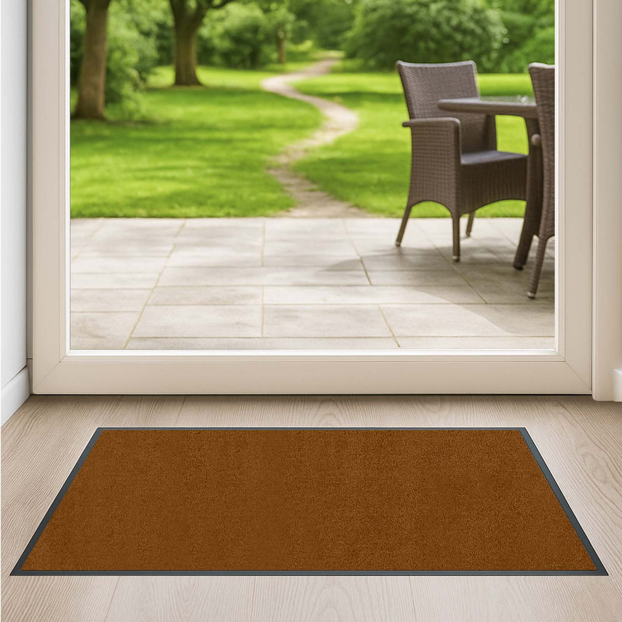 Schmutzfangmatte Premium - hochwertig & farbbrillant - Maßanfertigung in 100 Farben Länge: 40cm x Breite: 30cm [ID:1786235662768]