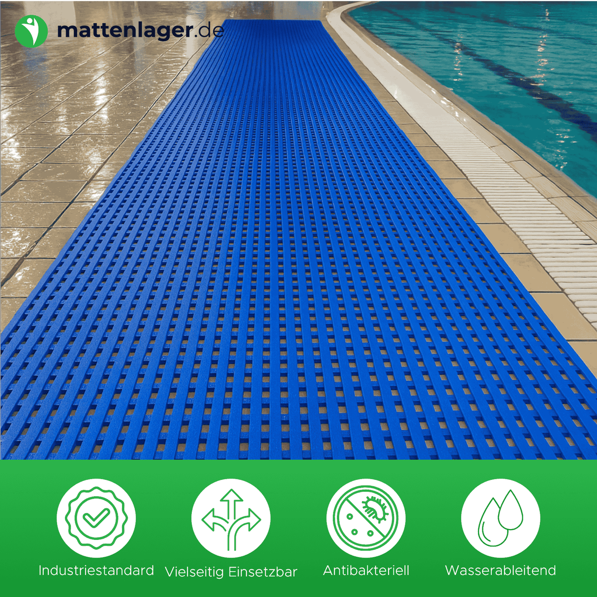 Antirutschmatte Aqua Floor in Anwendung