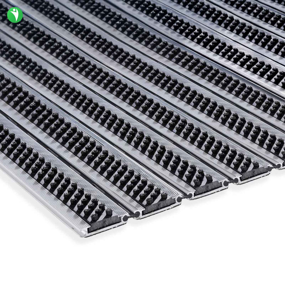 Eingangsmatte ALUFLOW - Bürsten-Einsatz für Außenbereich - 3 Stärken - Zone 1 90cm x 150cm [ID:1780667007910]
