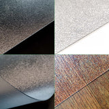 FLEXY Unterlage für Schreibtischstuhl - Für Hartböden - Transparent & rutschfest - Untergründe