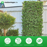 Dekozaun LEAF ME ALONE - Jade in Anwendung