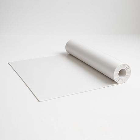 Gummimatte EPDM Lebensmittelecht - Weiß