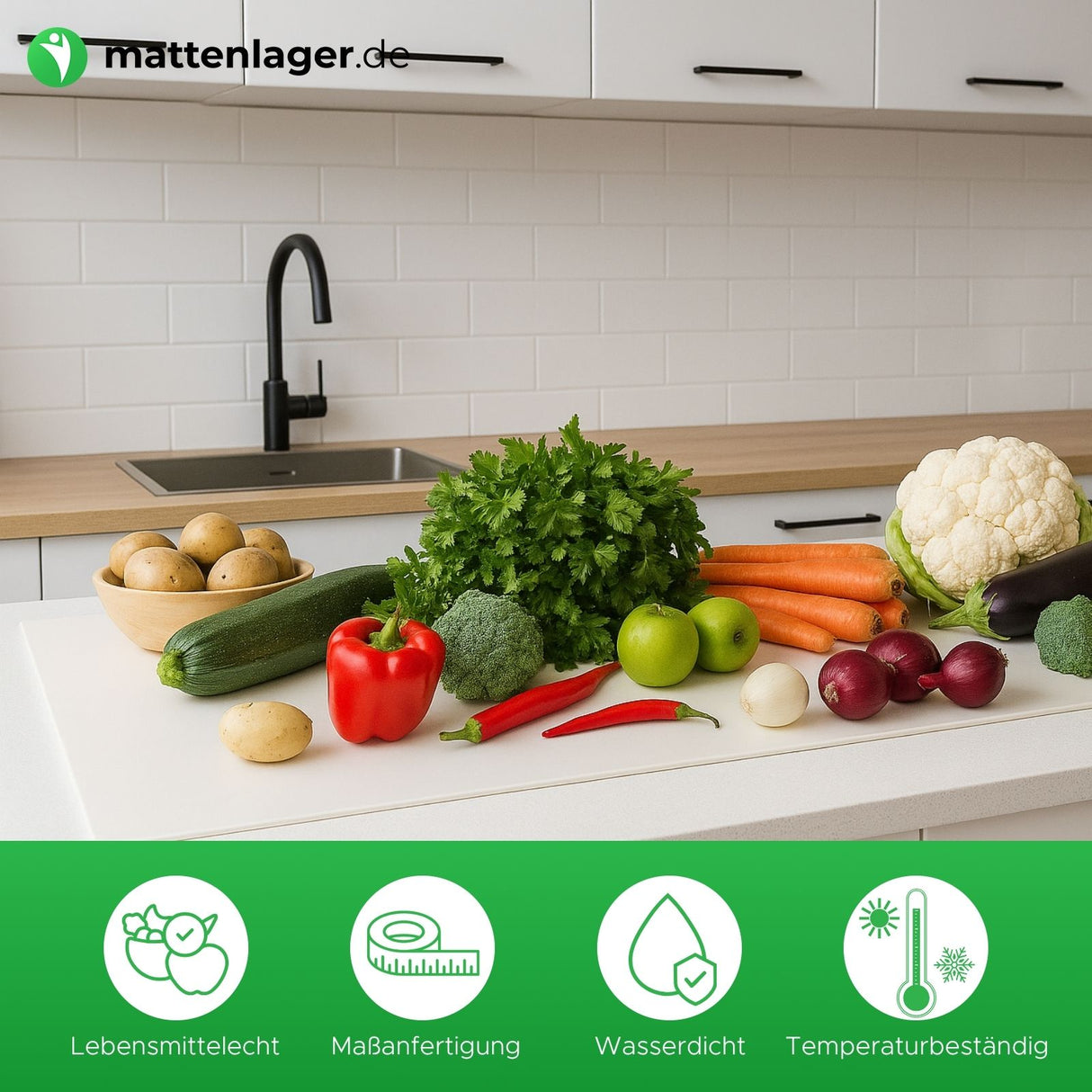 EPDM Lebensmittelecht in Anwendung