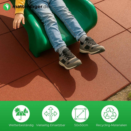 Fallschutzmatte Captura in Anwendung