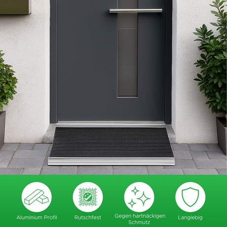 Fußabtreter FUTURE STEP - Bürstenpower in edlem Design