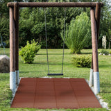 Fallschutzmatte CAPTURA - 50x50 cm - 30 mm Stärke | Rot