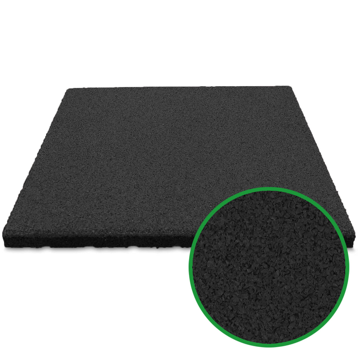 Fallschutzmatte CAPTURA - 50x50 cm - 30 mm Stärke | Schwarz