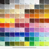 Farbübersicht Schmutzfangmatte PUBLIC mit Brandschutz | Info