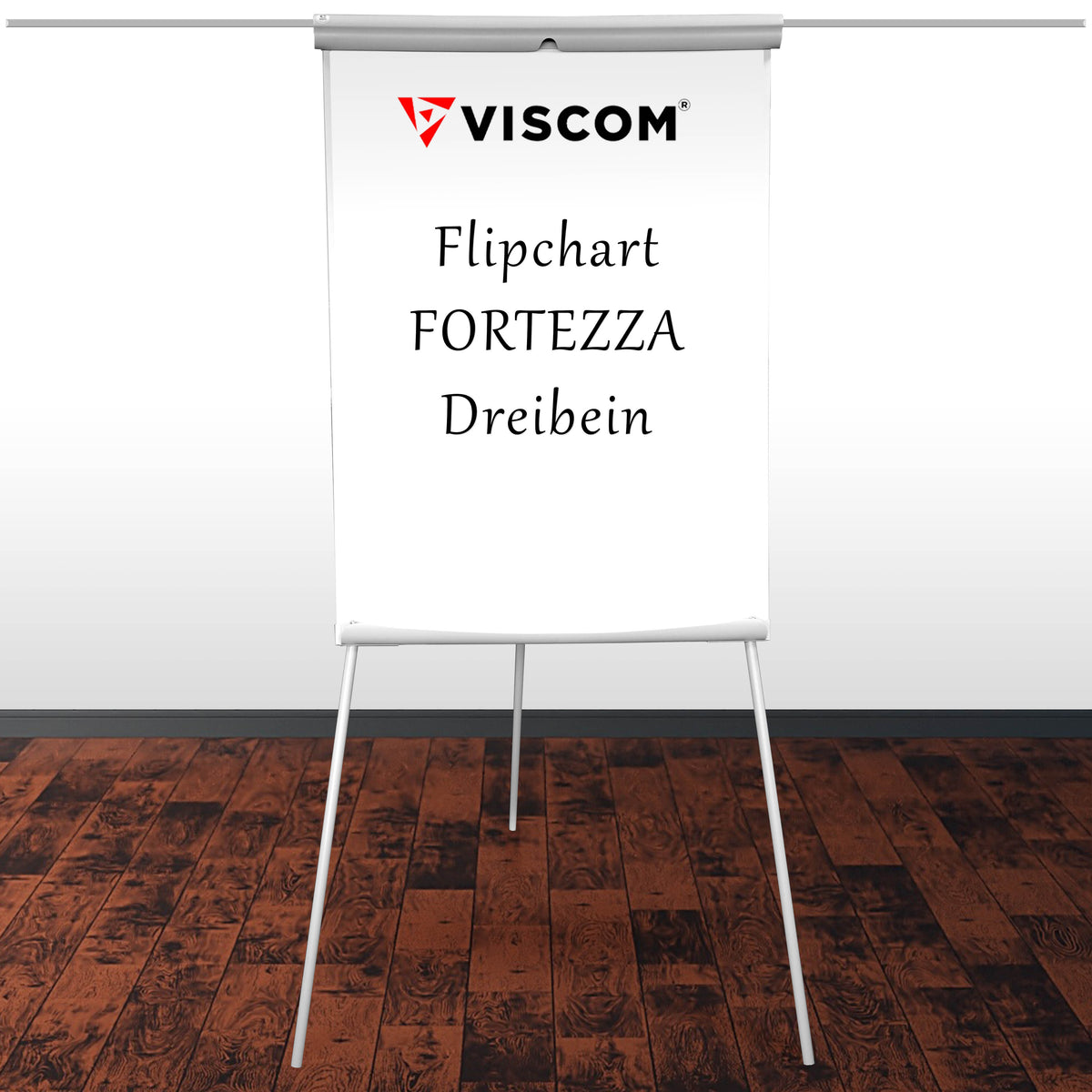 Flipchart Whiteboard FORTEZZA PRO Mit Seitenarmen