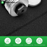 Fallschutzmatte CAPTURA GYM in Anwendung Mattenlager | Schwarz