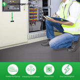 Gummimatte Isoliermatte Volta in Anwendung