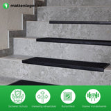 Gummi Stufenmatten CHIP Anwendung Treppen Mattenlager
