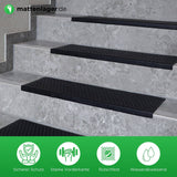 Gummi Stufenmatte COIN MINI in Anwendung