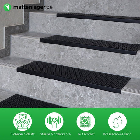 Gummi Stufenmatte COIN MINI in Anwendung
