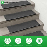 Gummi Stufenmatte RAIN in Anwendung