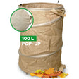Gartensack JUMPER Jute Gesamtansicht Mattenlager | 100 L | Jute