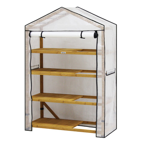 Gewächshaus GERRA - Foliengewächshaus mit Holzrahmen