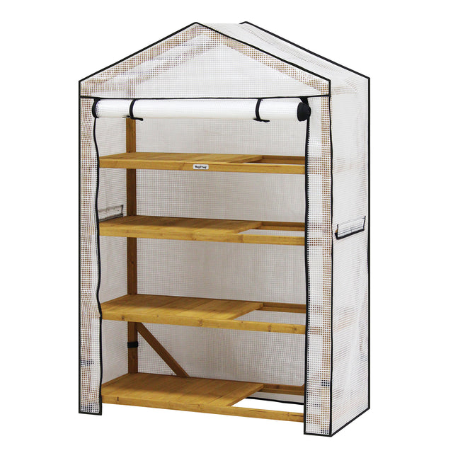 Gewächshaus GERRA - Foliengewächshaus mit Holzrahmen