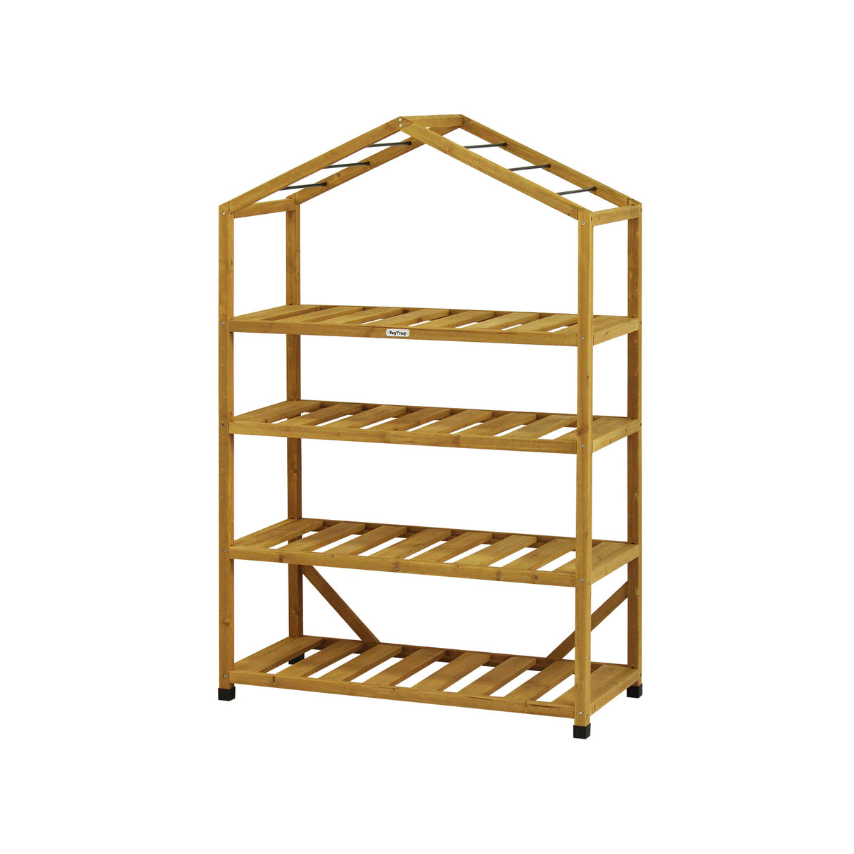 Gewächshaus GERRA - Foliengewächshaus mit Holzrahmen