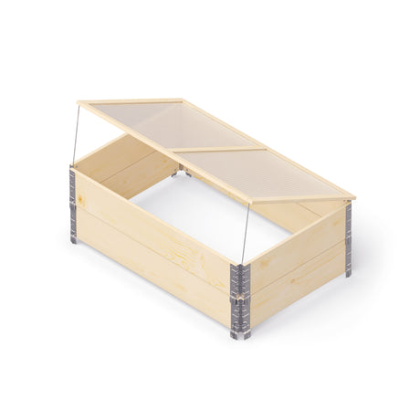 Frühbeetdeckel MALE - Transparenter Deckel zu Frühbeet-Aufsatz