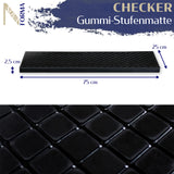 Gummi-Stufenmatte Checker