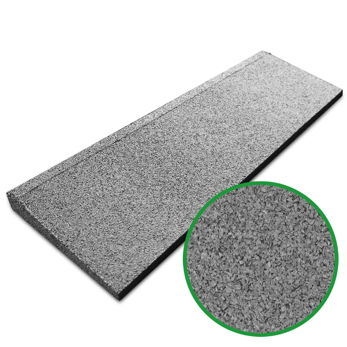 Gummigranulat Rampenmatte RISE - Grau