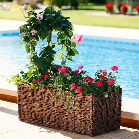 Hochbeet ERETUM aus Weide - Inklusive Pflanztasche