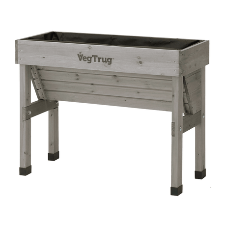 Hochbeet LURA - Praktisches Hochbeet für Ihren Garten | 103x46x80 cm | Grau