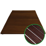 Holzrost NATURE STEP - Naturprodukt für Trocken- und Nassplätze | Dunkle Buche