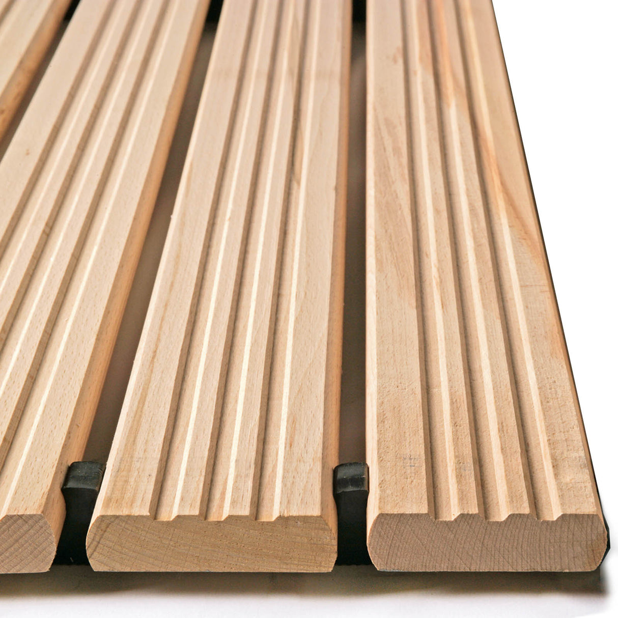 Holzrost NATURE STEP - Naturprodukt für Trocken- und Nassplätze | Helle Buche