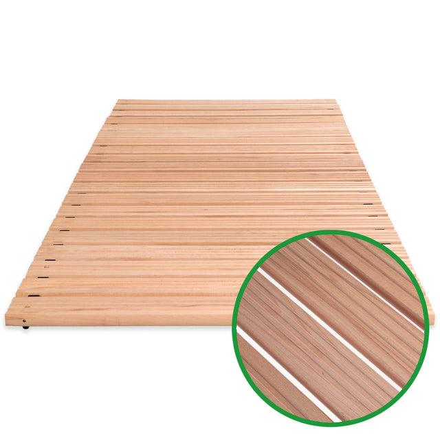 Holzrost NATURE STEP - Naturprodukt für Trocken- und Nassplätze | Helle Buche