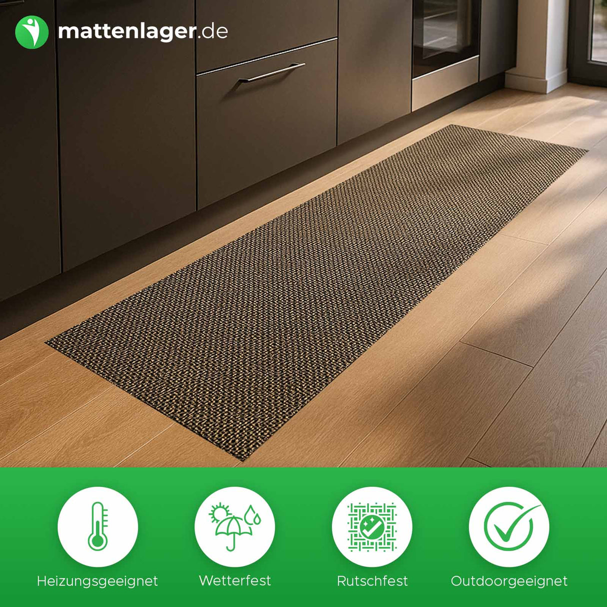 In & Outdoor Teppich AERO in Anwendung