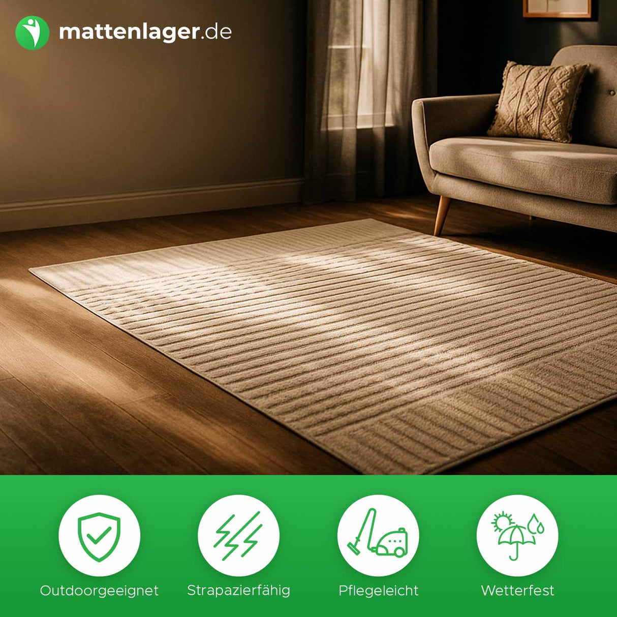 LENNOX - In Anwendung Stilvoll für Ihr Wohnzimmer | Beige