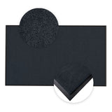 Schmutzfangmatte Premium nach Maß mit Details | 001 Schwarz