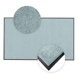 Schmutzfangmatte Premium nach Maß mit Details | 003 Stahlblau