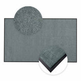 Schmutzfangmatte Premium nach Maß im Detail | 010 Grau