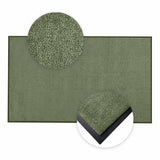 Schmutzfangmatte Premium nach Maß im Detail | 019 Olivgrün