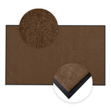 Schmutzfangmatte Premium nach Maß im Detail | 026 Wallnussbraun