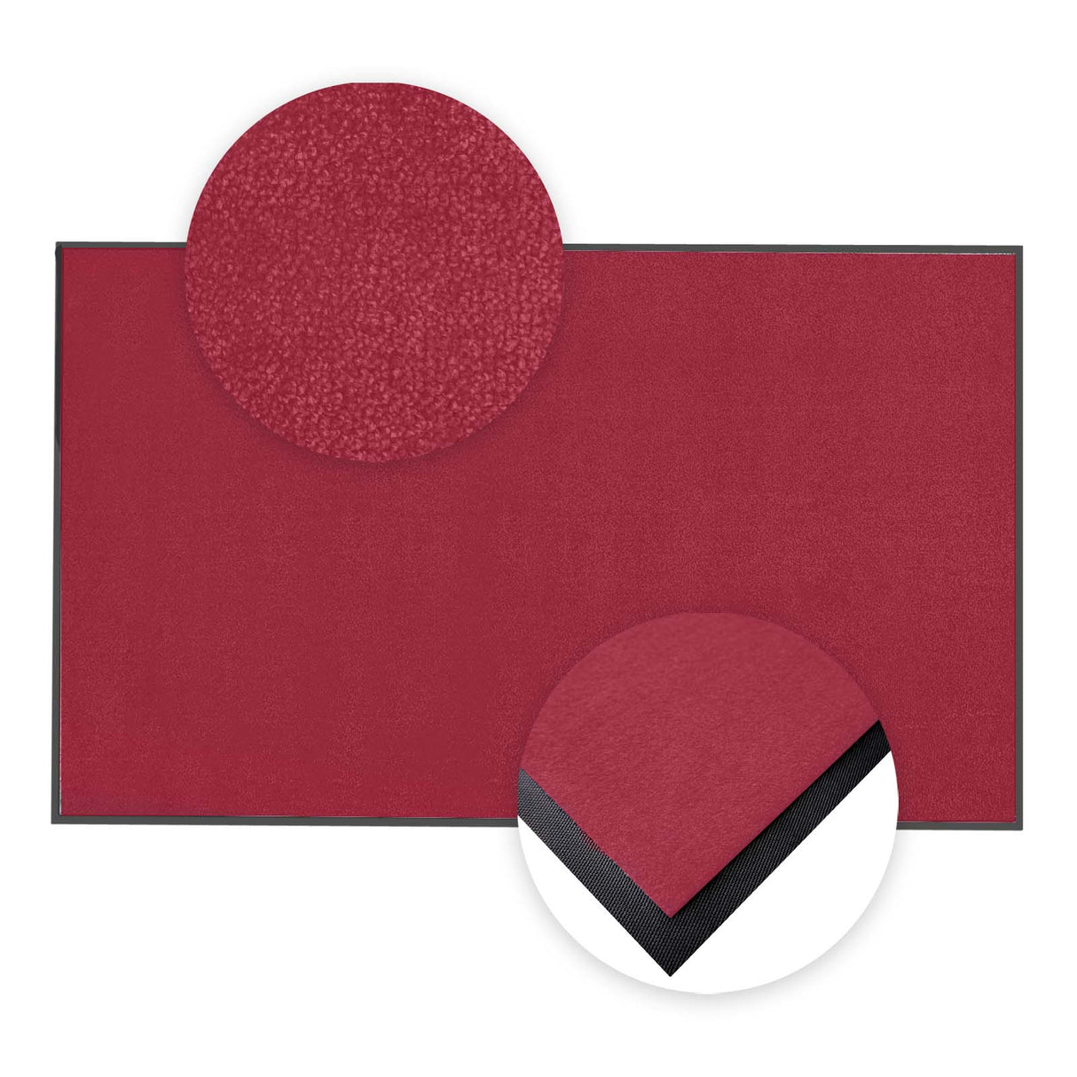 Schmutzfangmatte Premium nach Maß im Detail | 054 Rubinviolett