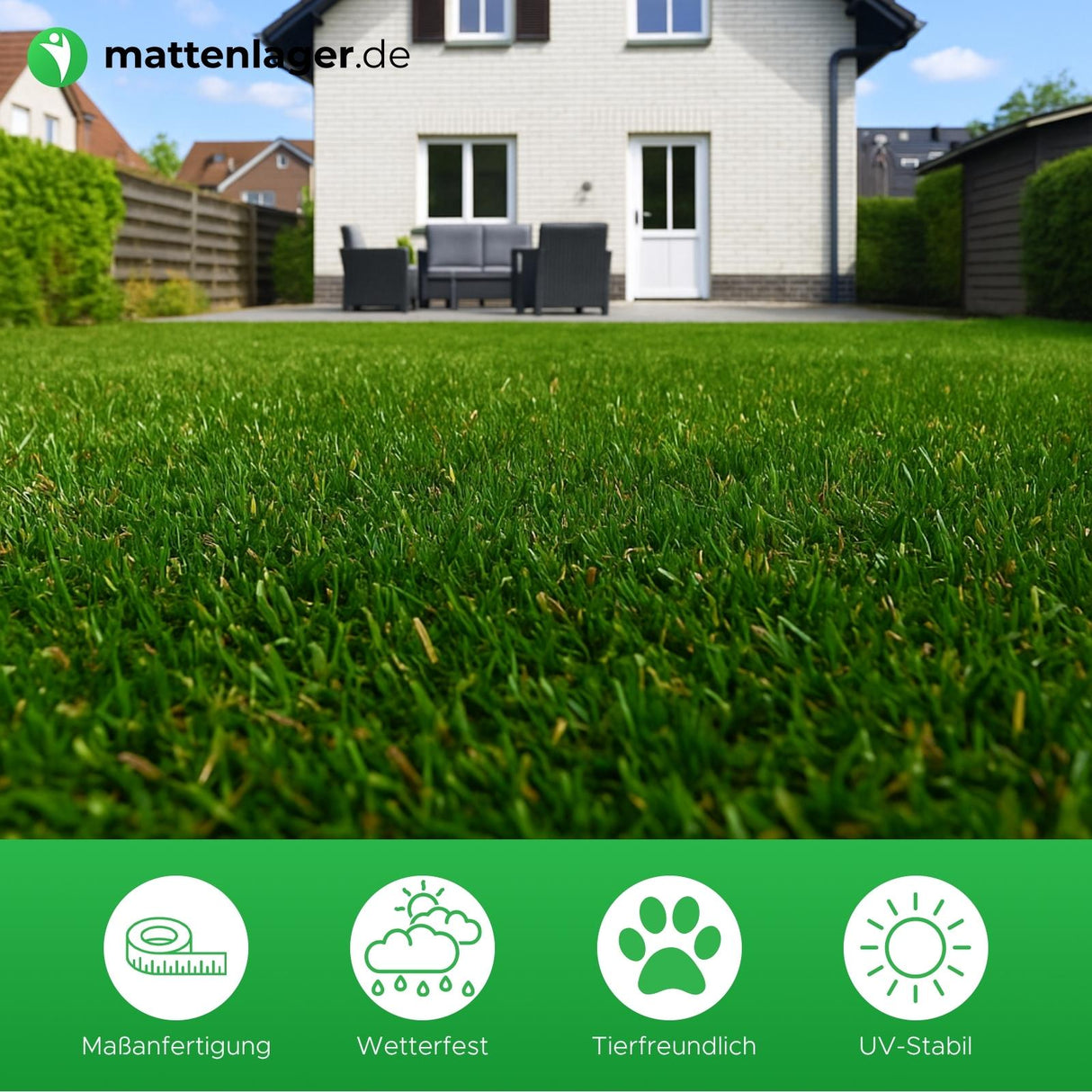 Kunstrasen BLADE in Anwendung