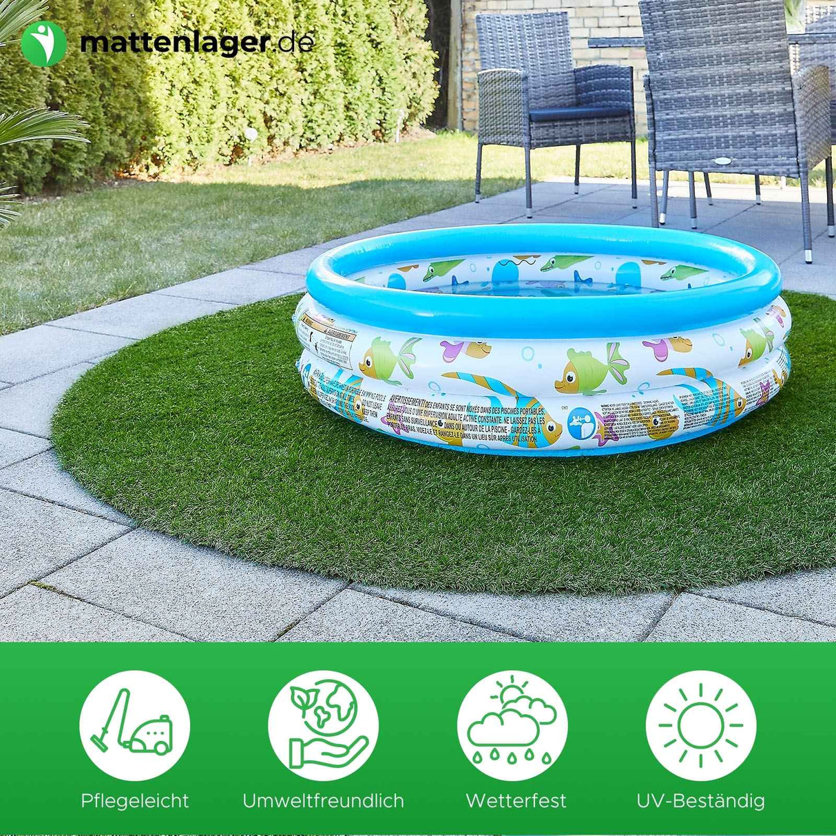 Kunstrasen OCULUS - Eine runde Sache in Anwendung